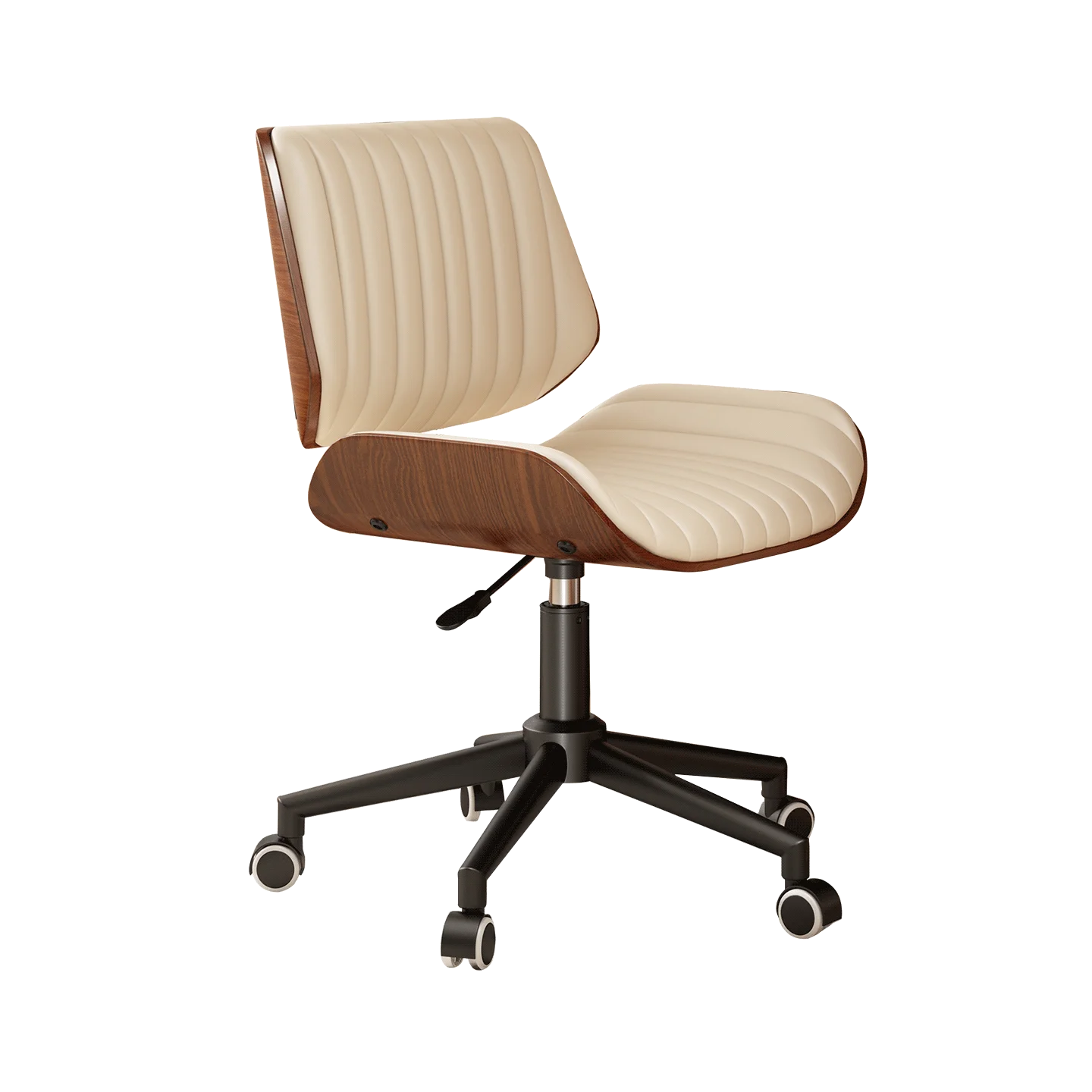 

Light luxury office chair household solid wood computer chair