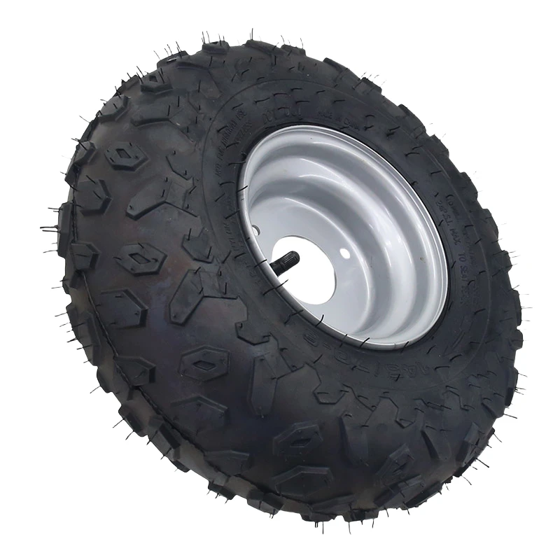 Suitable for modifying the thick vacuum tires of the Little Bull Hummer beach bike 145/70-6 off-road wheel assembly
