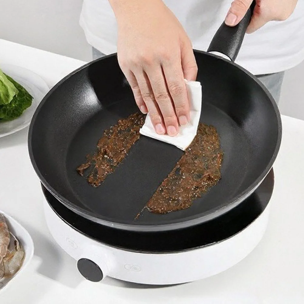 Black Cast Iron Flat Skillet 36.5 cm x 20 cm x 4 cm with Layer Composite Base for Gas Induction Electric Ceramic Cooktops