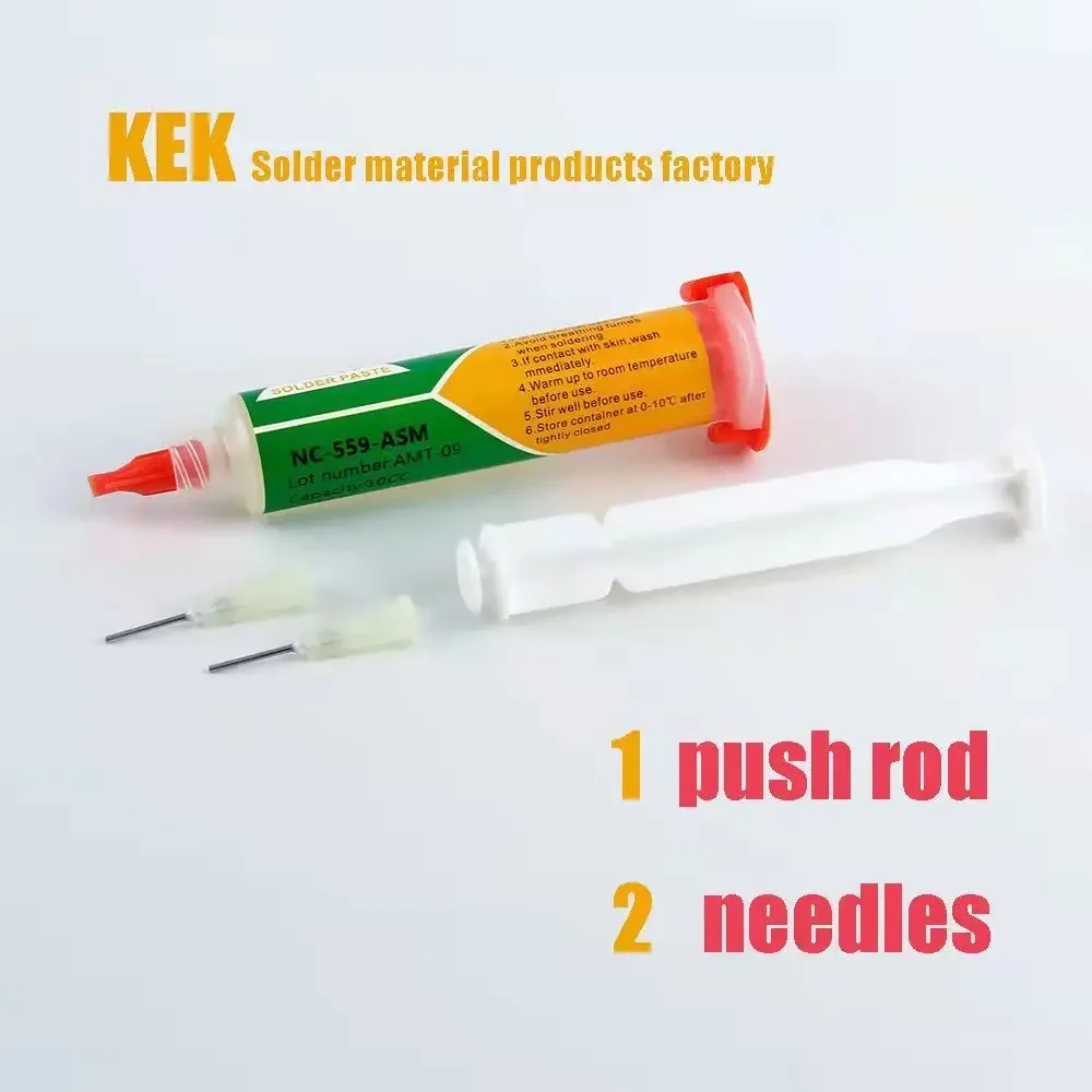Flux Paste NC-559-ASM BGA Welding Flux Soldering Syringe Barrel Solder Paste