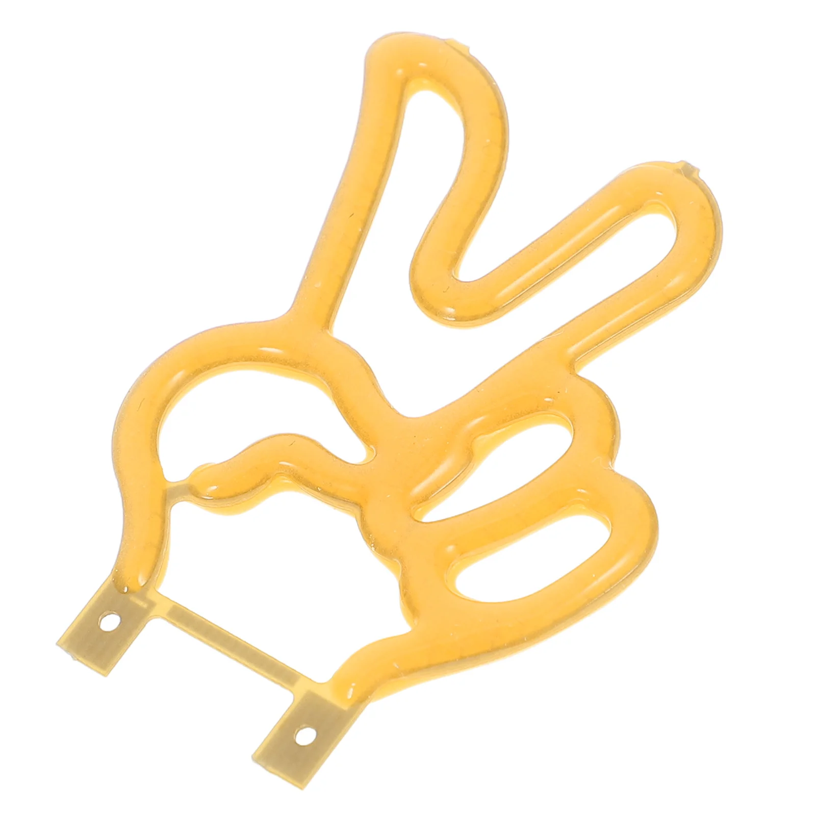 

LED Letter Light Retro Peace Gesture Neon Sign Custom Wall Decor Christmas Vintage Hand Sign Decoration Custom Signs