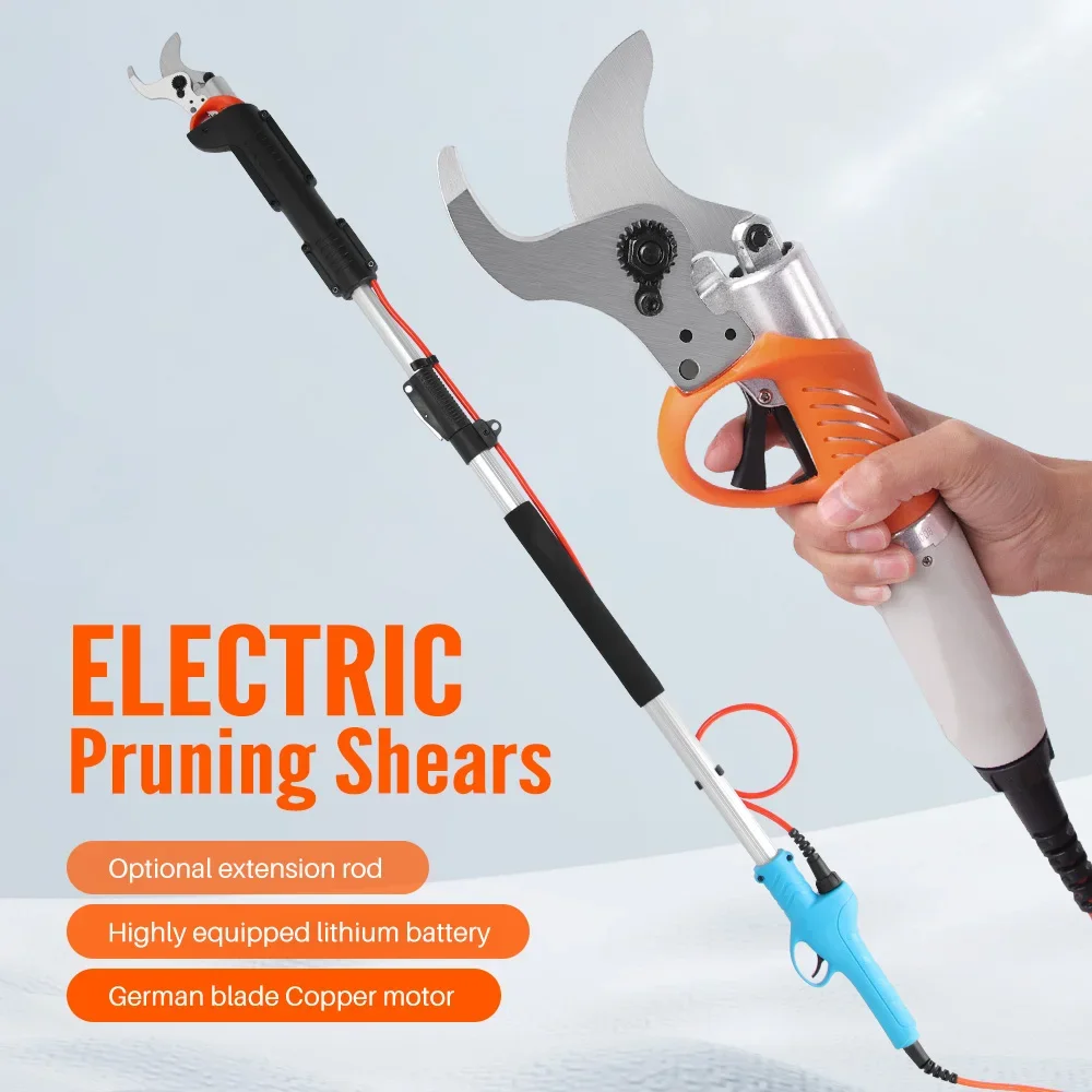 

450W 36V 4400mah Electric Shears Electric Pruner Lithium Battery Electric Pruning Shear Orchard Scissors for Fruit Tree Garden