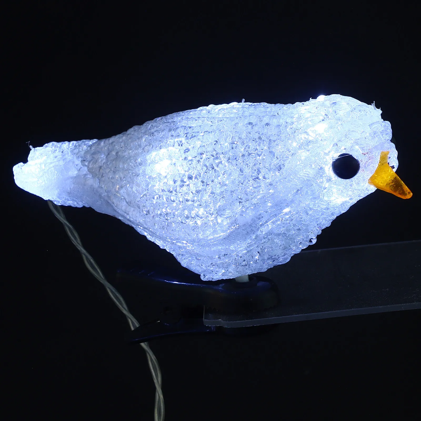 

Solar Lights Patio Decor Garden Ornaments Outdoor Robin Decoration LED Lamp Hanging