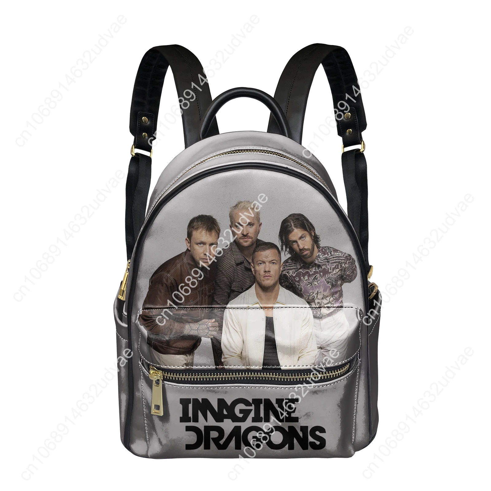 Imagine Dragons Backpack Womens Men Knapsack Personalized Text Image Double Shoulder Bag Business Bookbag Rucksack Gift Daypack