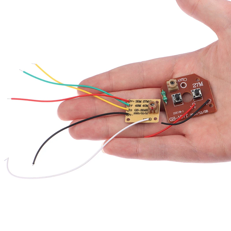 

4CH High Quality RC Remote Control Circuit PCB Transmitter Receiver Board rc Car parts with Antenna Radio System