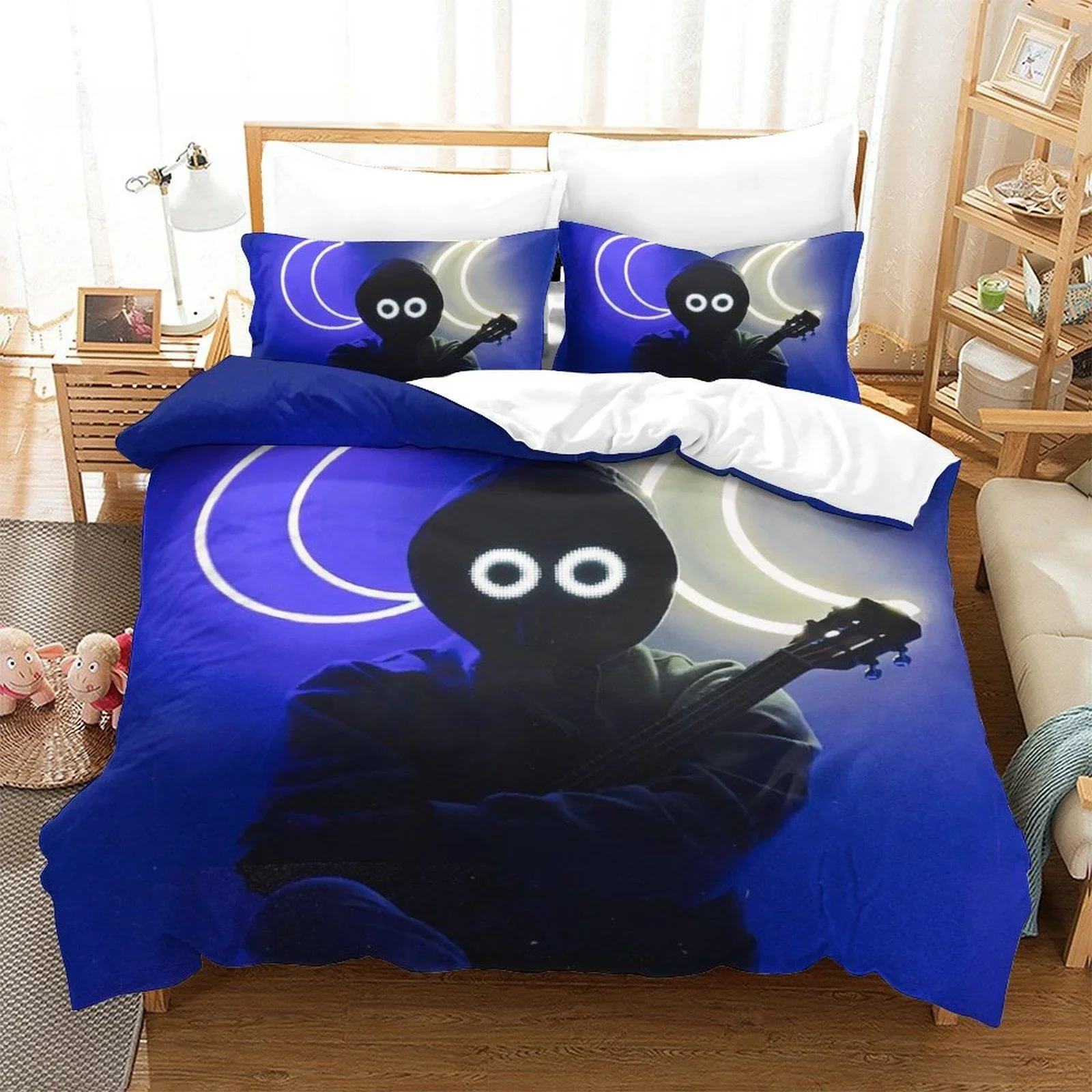 3D Print Singer Boywithuke Bedding Set Single Twin Full Queen King Size Bed Set Adult Kid Bedroom Duvetcover Sets Home Textiles