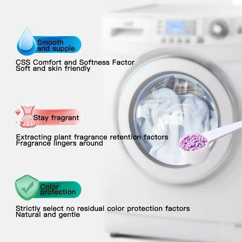 Cuentas de refuerzo de aroma de 700G, compañero de lavandería, eliminación y frescura de olores duradero, limpiador de telas portátil para uso doméstico de vehículos recreativos