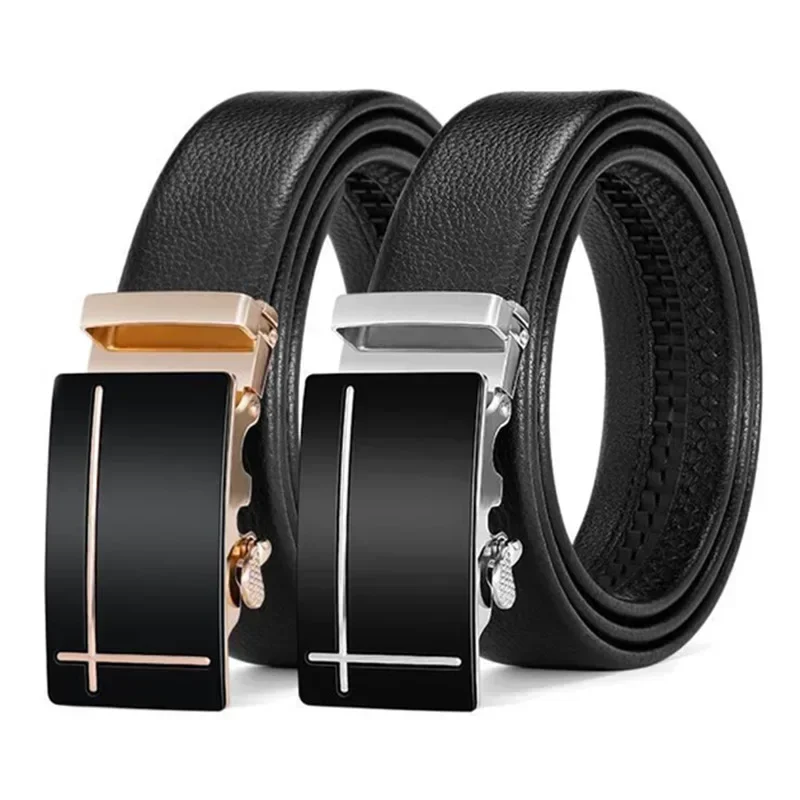 

Famous Brand Belt Men Top Quality Genuine Luxury Leather Belts for Men,Strap Male Metal Automatic Buckle Multiple Styles Choose