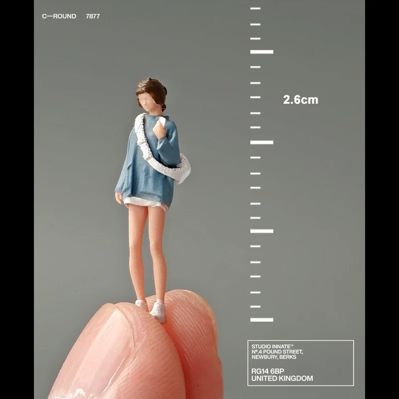 1:64 อะนิเมะกระเป๋าเป้สะพายหลังมินิตุ๊กตารูป Miniature การถ่ายภาพ props ฉาก DIY ตารางทรายภูมิทัศน์เครื่องประดับของขวัญ