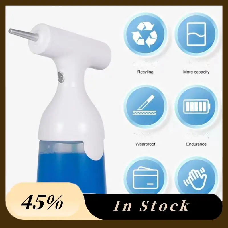 

1Set Automatic Electric Foam Dispenser Foaming Shampoo Detergent Bubble Sprayer White