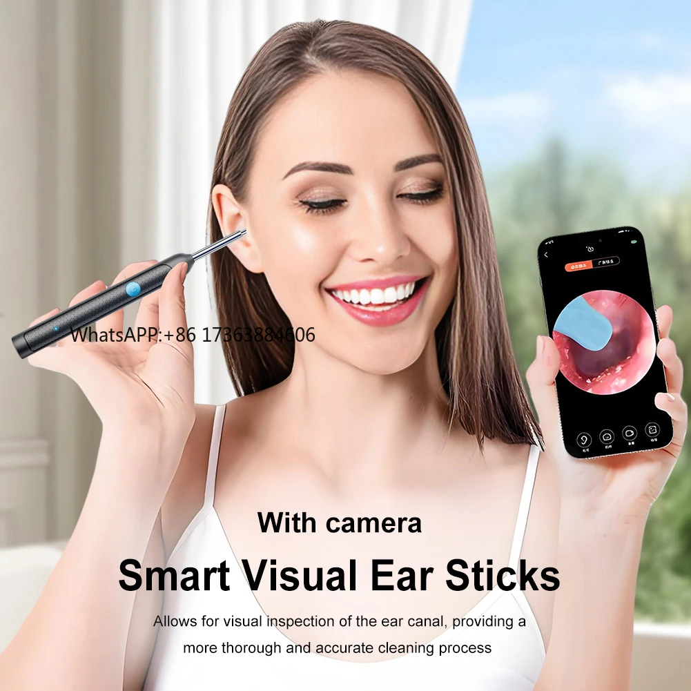 Smart Visual Ear Cleaner Set with Otoscope Ear Cleaner Rechargeable Earpick Health Care Set