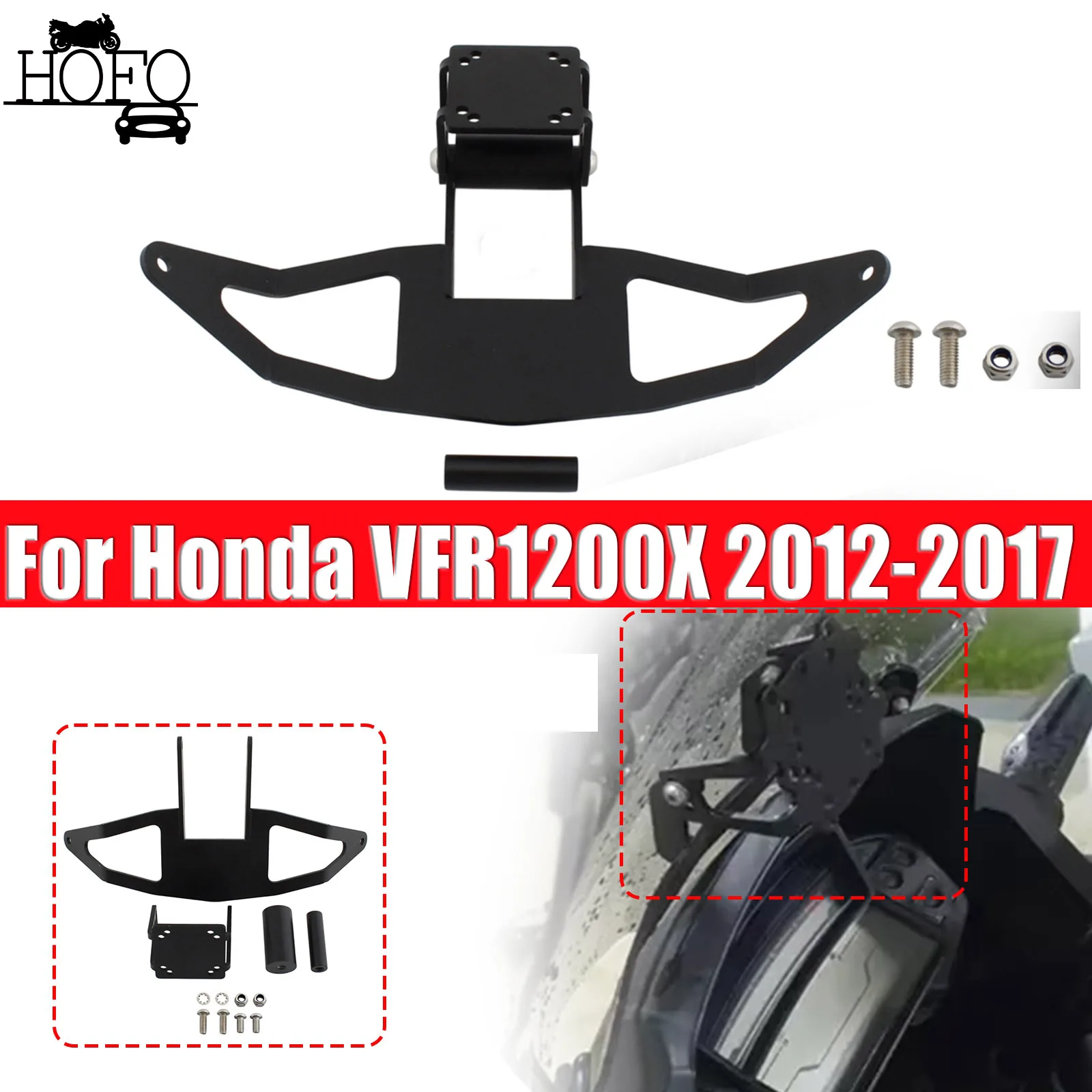 For Honda VFR1200X 2012-2017 Motorcycle Phone GPS Navigation Bracket