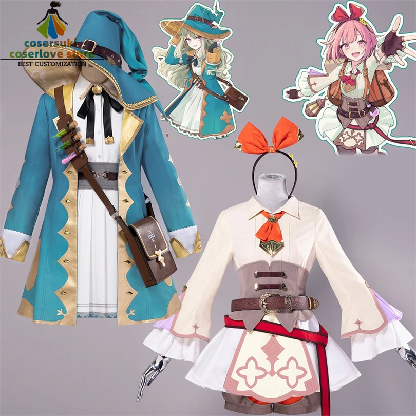 Costume de cosplay Project Sekai Never-Ending Showtime Otori Emu Kusanagi Nene, vêtements d'Halloween, Anime Comic-Con