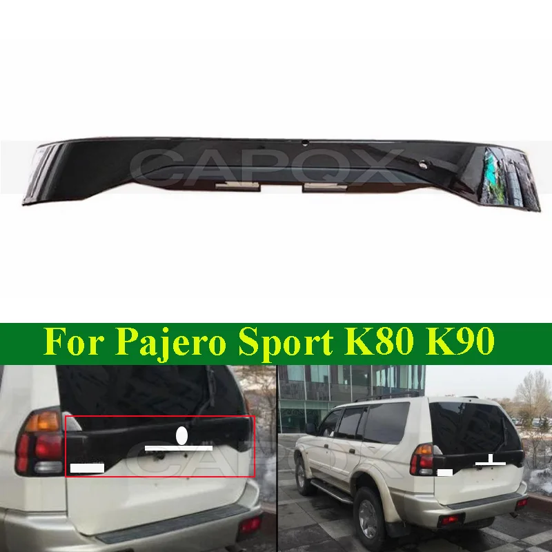 CAPQX Tail Door Cover Guard For Pajero Sport K80 K90 For Montero Sport For Nativa 5817A092 Rear Door Board Decoration Plate