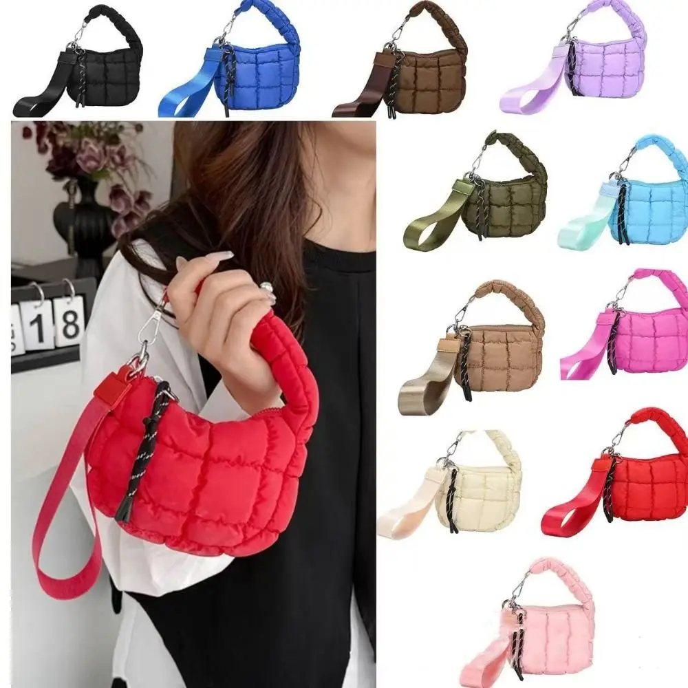 กระเป๋าใส่เหรียญแบบพกพา สีพื้น ลายจีบ กระเป๋าถือขนาดเล็ก กระเป๋าสตางค์ใบเล็ก สไตล์เกาหลี กระเป๋าใส่บัตร สำหรับใช้กลางแจ้ง