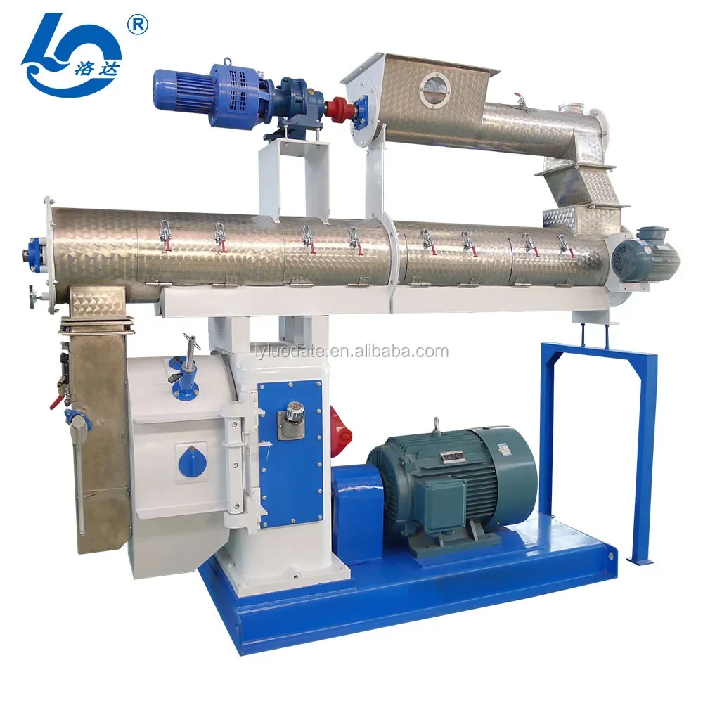 China Manufacture Feed Pellet processing machinery pallet shredder fertilizer making machine peletizadora de alimentos