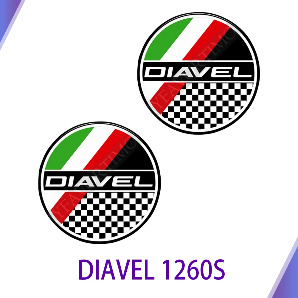 For Ducati Diavel XDiavel 1260S V2 V4 Protector Fairing MotorcycleTank Pad  Stickers Emblem  Fender Windshield Handguard