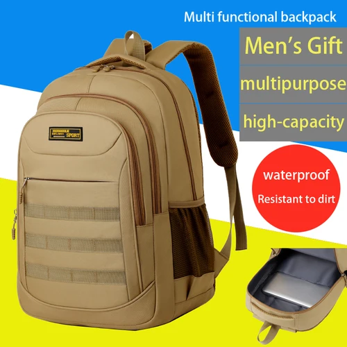 Imagen 2 del producto Mochila universal para hombres y mujeres, mochila multiusos para computadora portátil de gran capacidad, mochila de viaje duradera con compartimento de seguridad