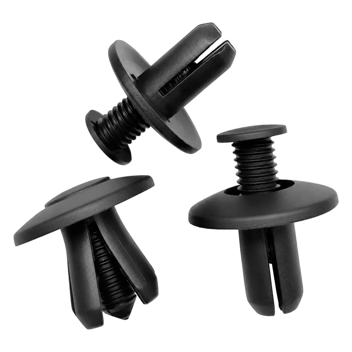 Clip-Befestiger, Druckknopf-Befestiger, Nylon-Halterung, Nietbefestigung für Autotür, Kotflügel, Stoßstange, passend für VW, Toyota, Honda, Ford, Nissan – Detail 3
