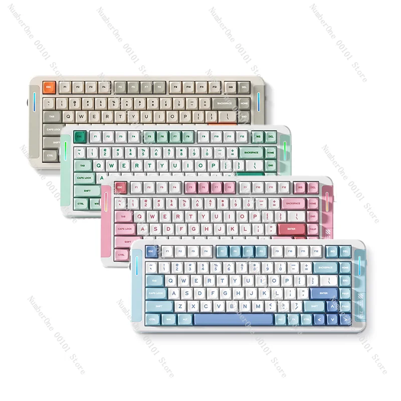 

MCHOSE X75 V2 Tri-Mode Custom Mechanical Keyboard 75% 2.4G/BT5.0/USB-C Hot Swappable Gaming Keyboard