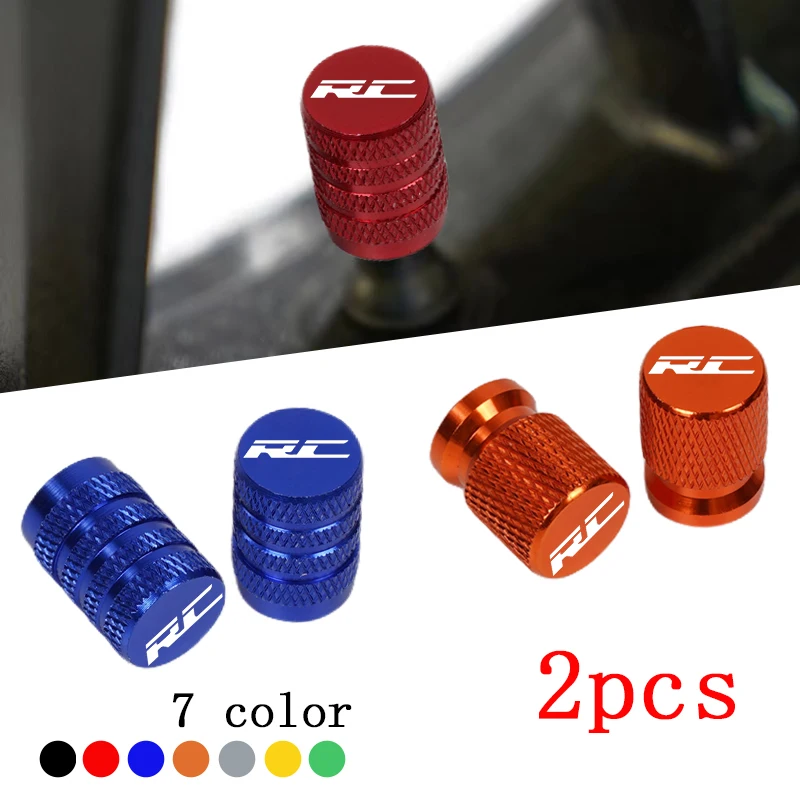 

2 шт. алюминиевые колпачки для вентилей шин с ЧПУ для мотоциклов KTM RC125, RC200, RC390, RC 125, 200, 390 (2014-2026), аксессуары