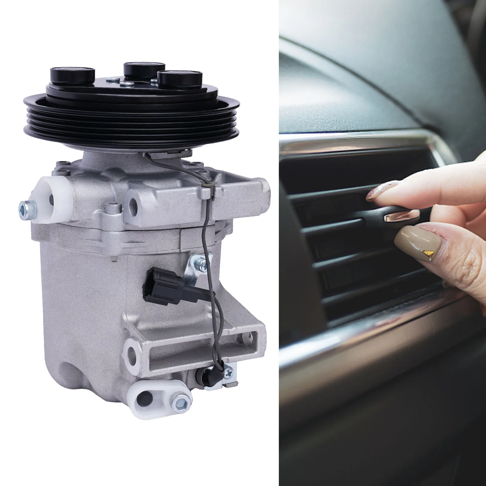 

Компрессор кондиционера 12В для Nissan Frontier 3.3L 1999-2004 и Nissan Xterra 3.3L 2000-2004