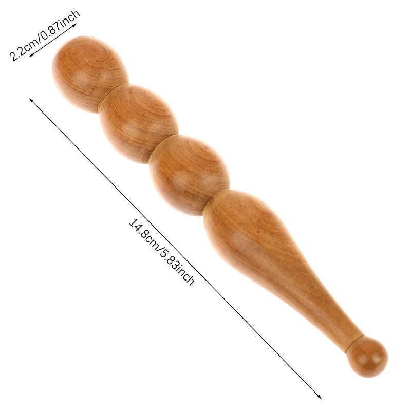 1 szt. Narzędzie kijek do masażu drewniane stopy Spa fizjoterapia refleksologia tajski masaż stóp