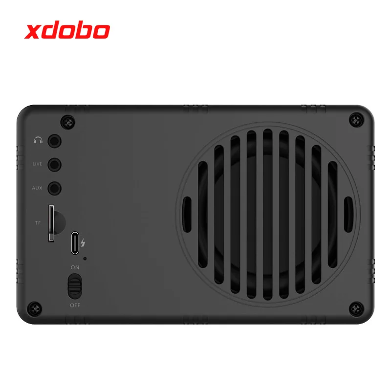 XDOBO Small black Sleep Music Player Wireless Blue Tooth Rechargeable Waterproof With Multifunction Insomnia Speakers