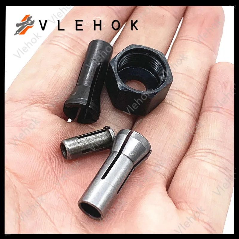 3 มม. 6 มม. 6.35 มม. Chuck Nut สําหรับ Makita M909 M9100 MT910 MT911 MT912 DIE เครื่องบด