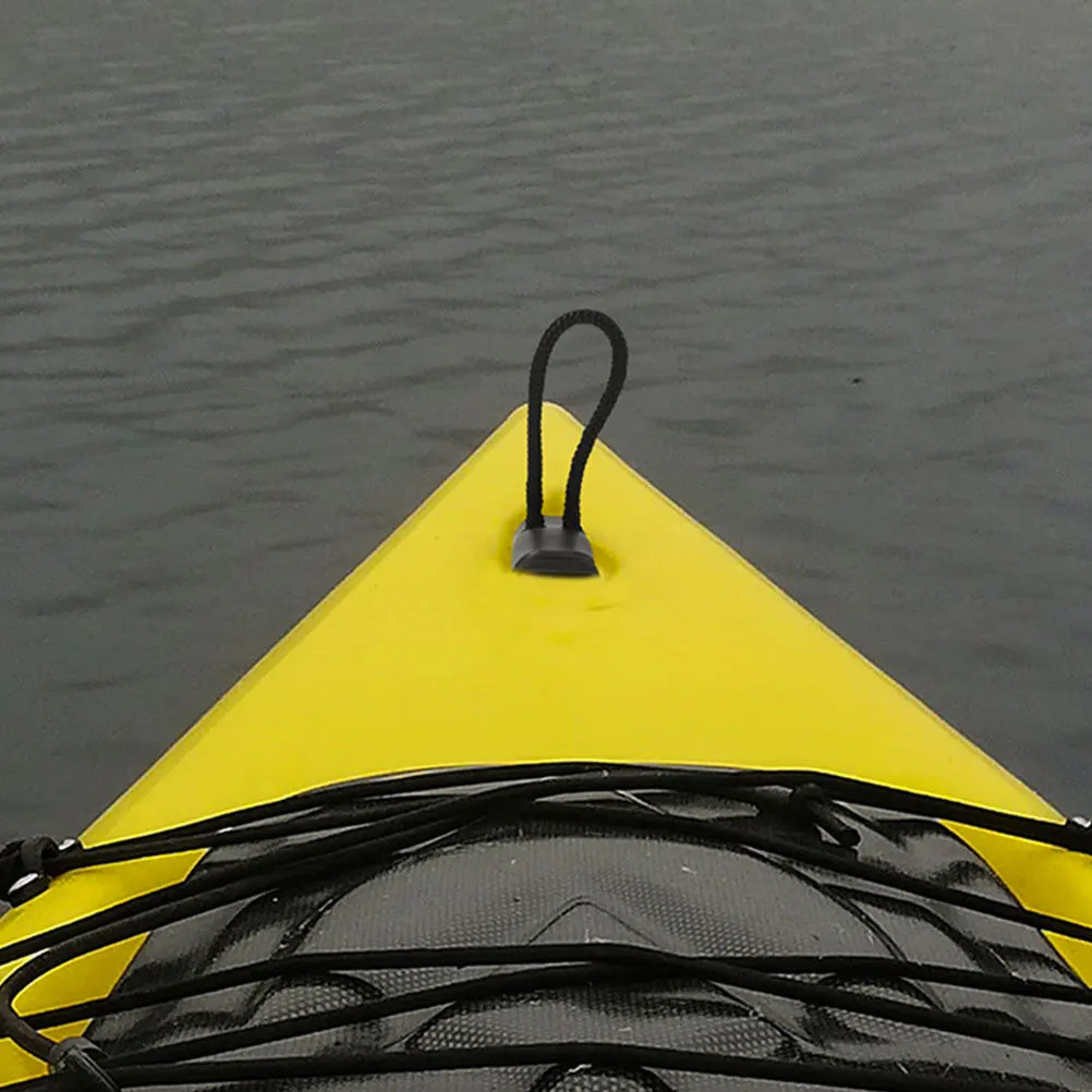 

1 Pair Kayak Canoe Handles Durable Plastic Easy Installation Versatile Use Boat Accessories Kayak Replacement Parts Strap Carry