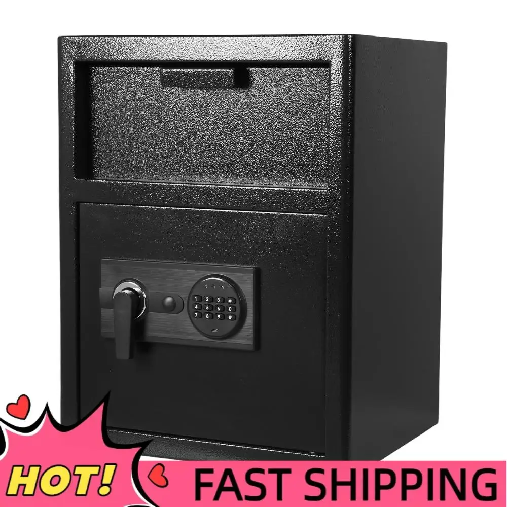 

Drop Slot Depository Safe Box with Digital Combination Lock Digital Depository Safe Anti-Theft Safe Box for Home Office Hotel