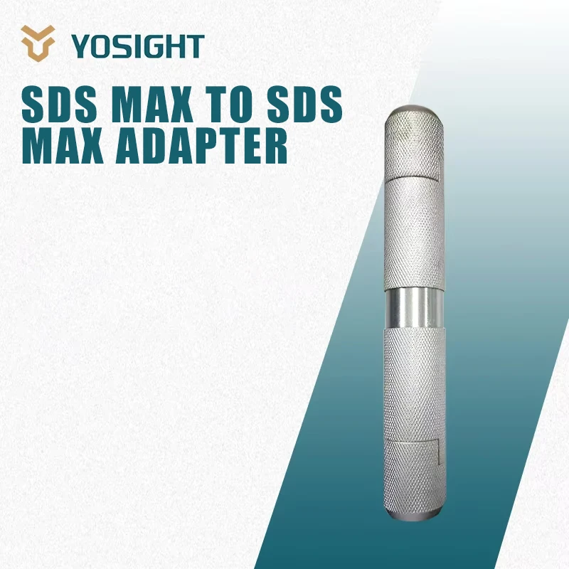 7.56 Inches Long SDS Max to SDS Max Adapter, for Rotary Hammer Adapted Tools, Extension Shaft, Drill Bit, Hole Saw