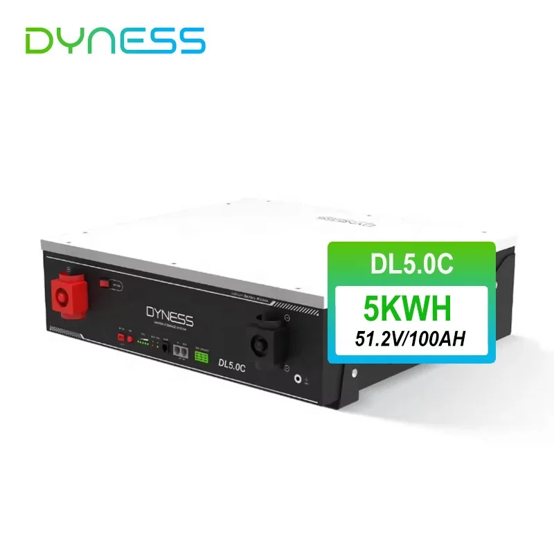 TLF متوفر Dyness DL5.0C LiFePO4 بطارية 5kWh 51.2V 100Ah الحائط Powerwall بطاريات الليثيوم الشمسية للاستخدام المنزلي #2