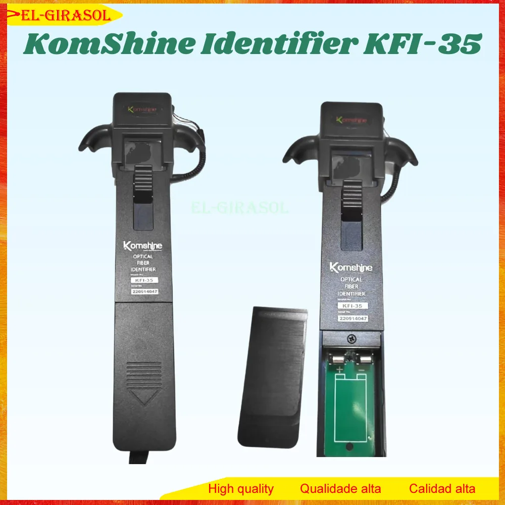 

New Promotion Live Fiber Identifier KomShine KFI-35 Optical Fiber Identifier with ONE KEY KFI-35 fibra optica Identificador FTTH