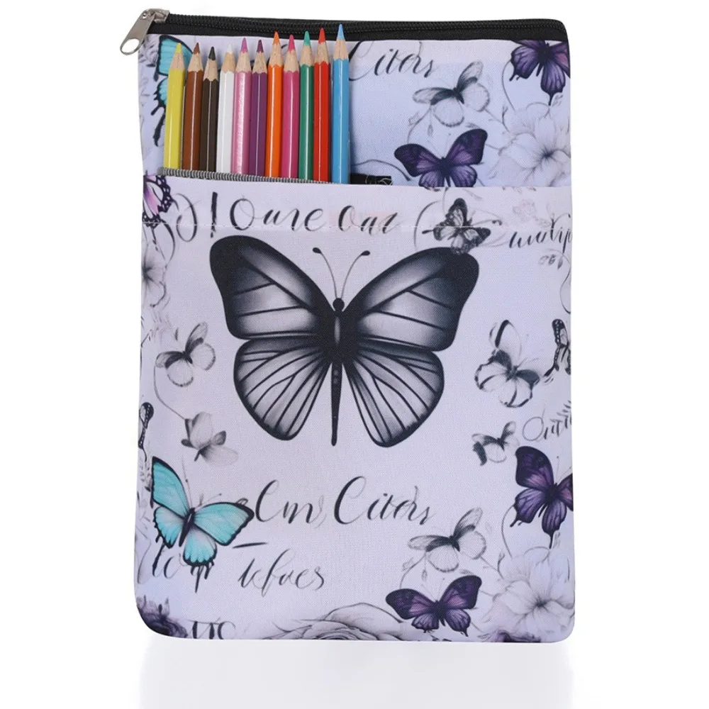 غطاء الكتاب المقدس المحمول الجديد حقيبة يد أنيقة متعددة الوظائف بسحاب حقيبة حمل الكتاب المقدس في الهواء الطلق