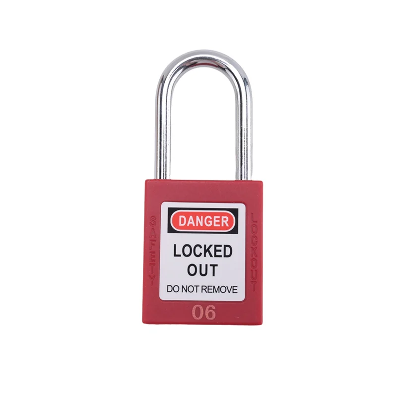 

Замок RALCA-Lockout Tagout с 10-запирающимися бирками, различными ключами, соответствующими предохранительными замками (красный, разные ключи)