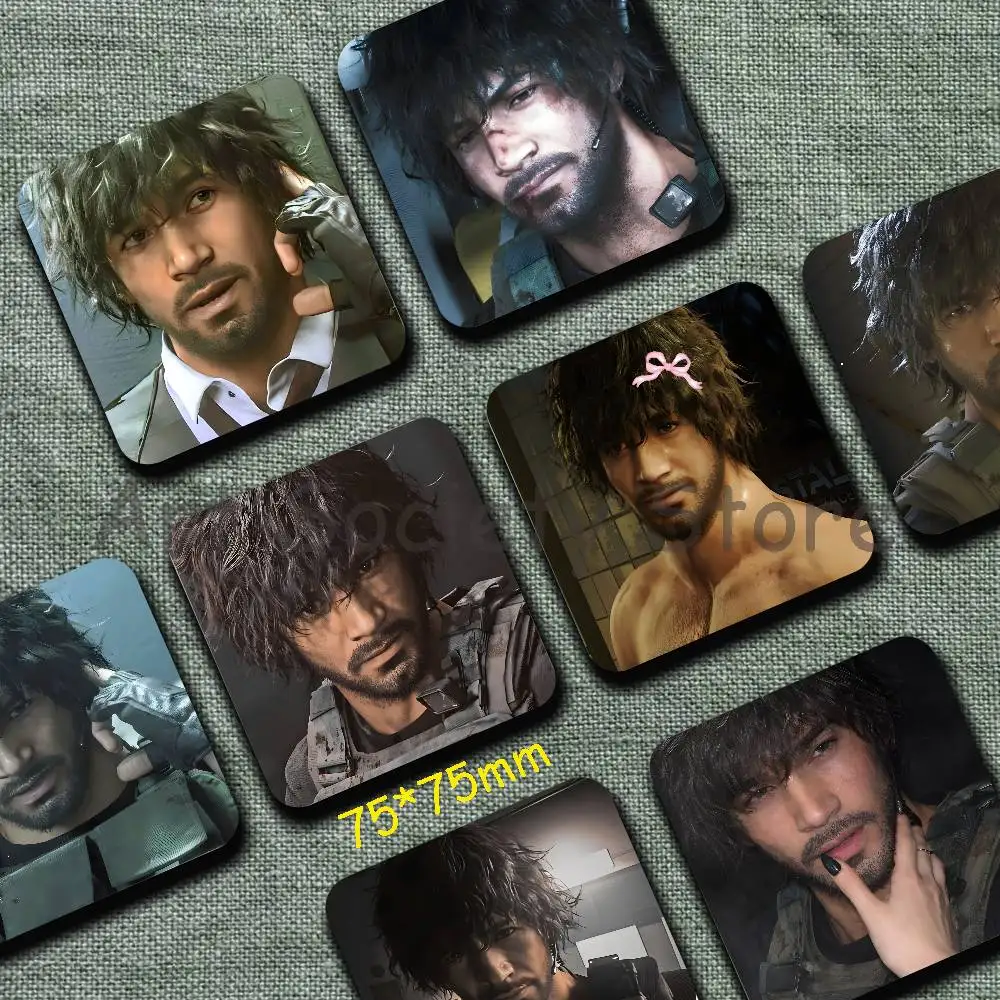 R-Resident E-Evil Carlos Oliveira  Sublimation Magnet Cartoon Anime CuteFridge Magnets Personalized Sublimation Products Kitchen