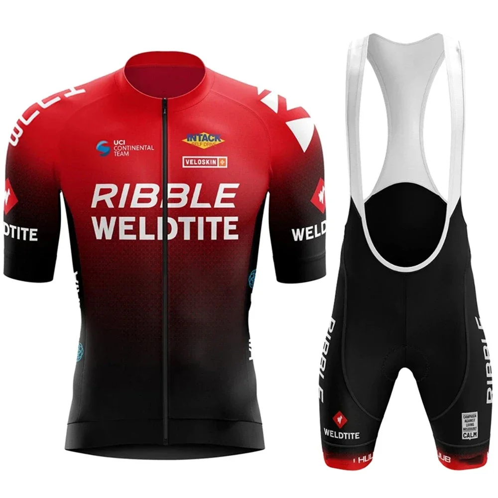 AliExpress NONE New Pro Team Breathable Summer Cycling Jersey Set Ciclismo Clothing Road Bike Shirts Suit Bicycle Bib Shorts MTB Maillot Culotte