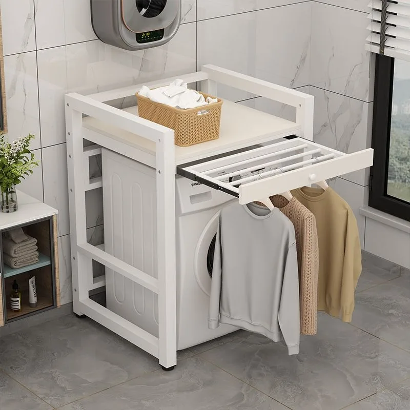 

Washing Machine Shelf Laundry Shelves Multifunctional Bathroom Floor Holders Aesthetic Storage Holders Organizers Furniture