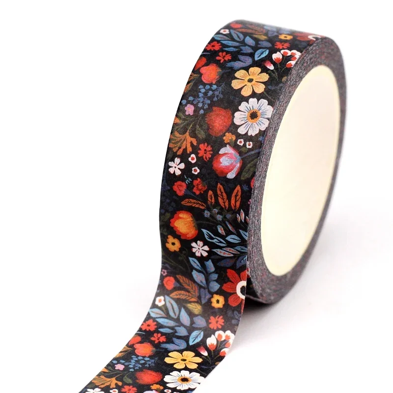 

NEW 1PC 10M Deco country Style Wild Bouquet Washi Tapefor Scrapbooking Journaling Adhesive Masking Tape Cute Stationary