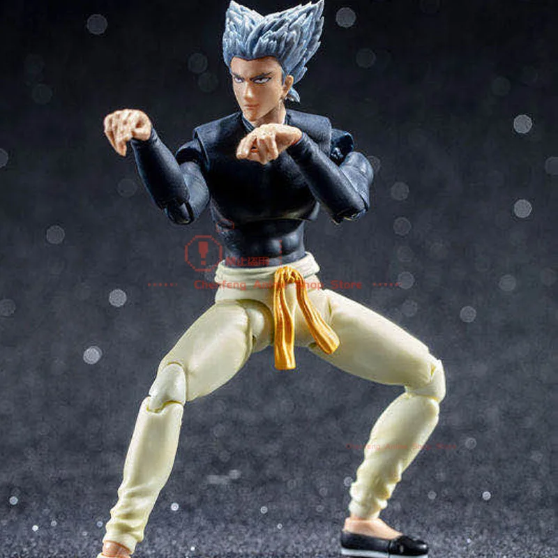 أنيمي لاند داسين/ألعاب رائعة/GT One Punch Man Saitama Genos Garou Sonic 1/12 14 سنتيمتر/5.5 بوصة SHF/S.H.F PVC عمل نموذج لجسم