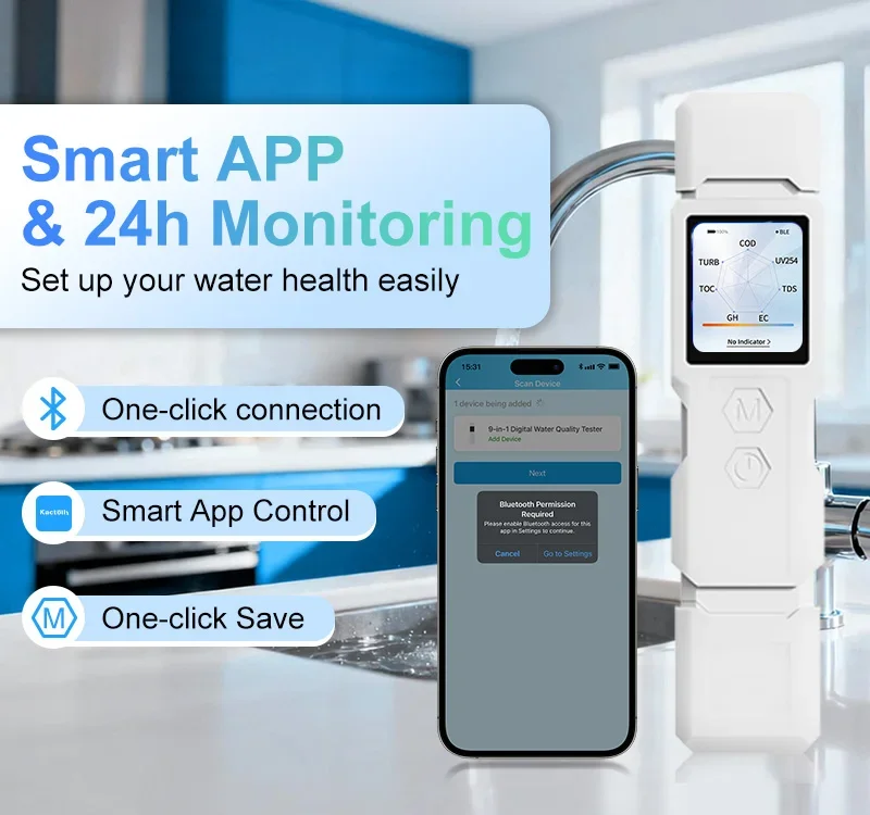 Analyseur de qualité de l'eau - Smart Home Login avis et prix