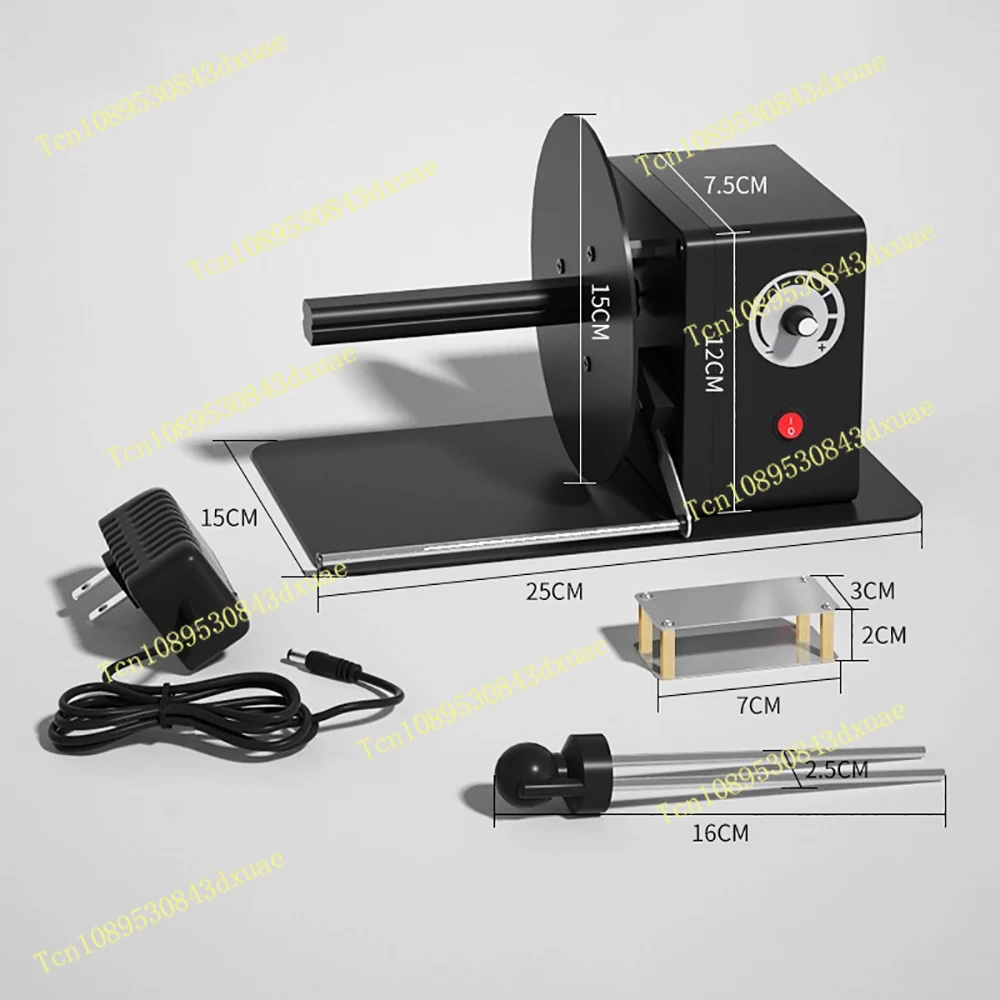 Mini Electric Label Rewinder Desktop Small Winding Machine