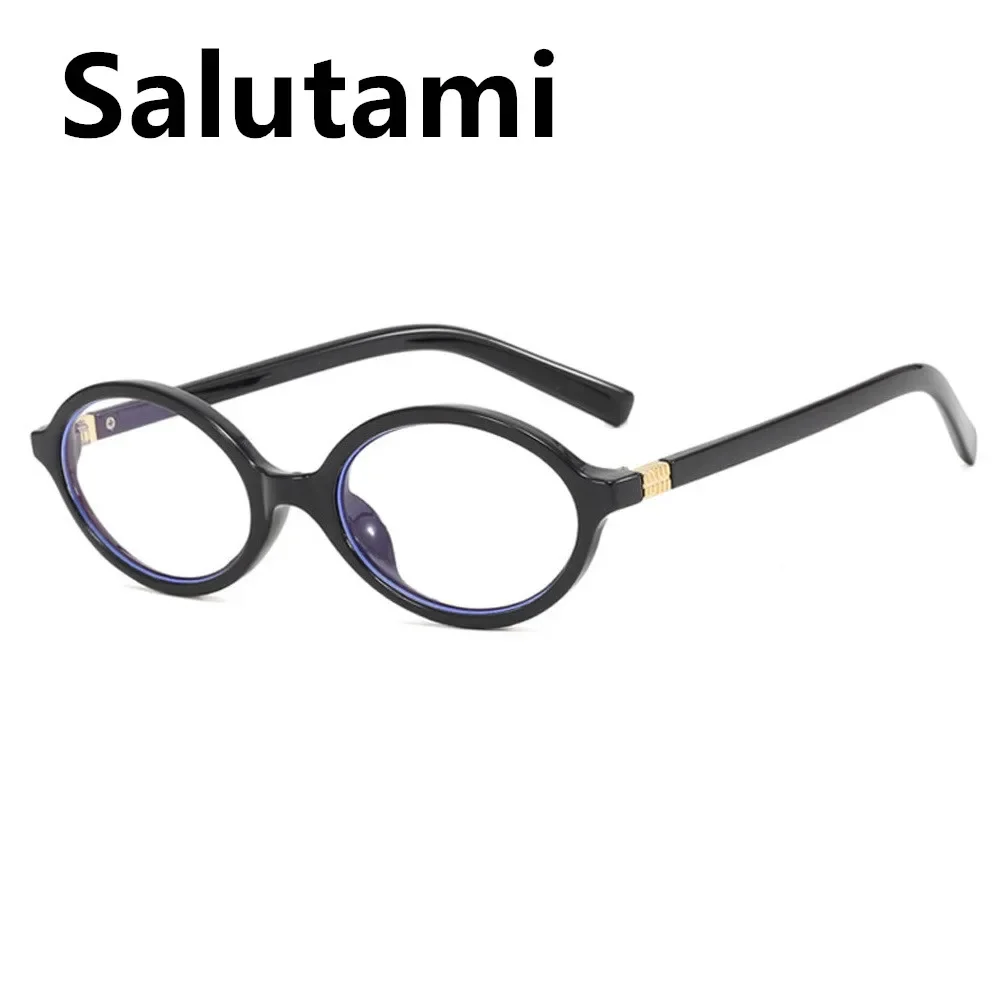 Vintage kleine ovale Leoparden-Sonnenbrille in Schwarz für Damen, neue Modemarke, Farbverlauf, elegante Y2K-Sonnenbrille, Damen-Hip-Hop-Sonnenbrille