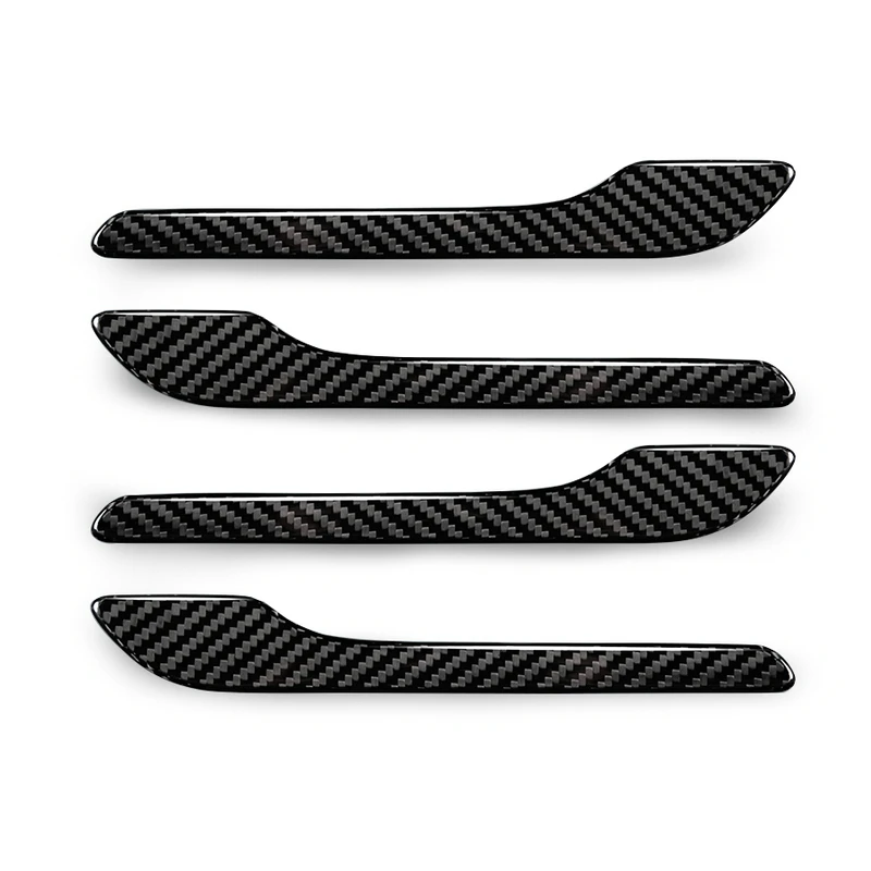 For Tesla Model 3 & Y Outer Door Handle Trim 4Pcs - Electric Car Exterior Decorative Trim, 4-Piece Set for Door Handle Styling