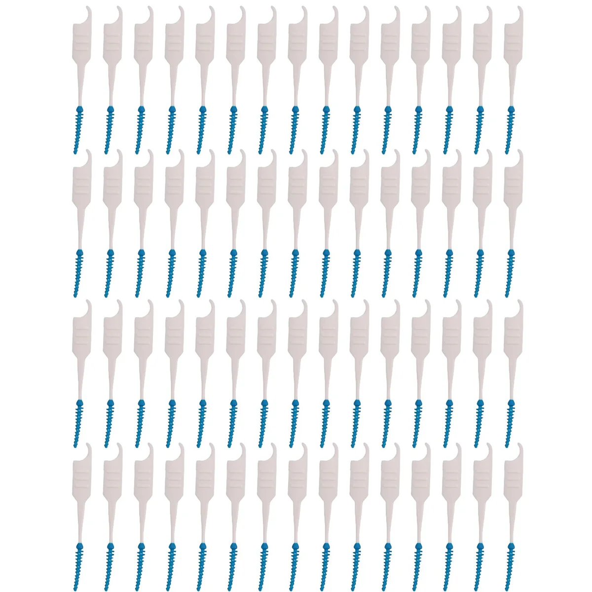 200 pz/scatola morbido Silicone filo interdentale spazzolino interdentale denti usa e getta stuzzicadenti filo interdentale scelta dei denti spazzolino per l'igiene orale pulito