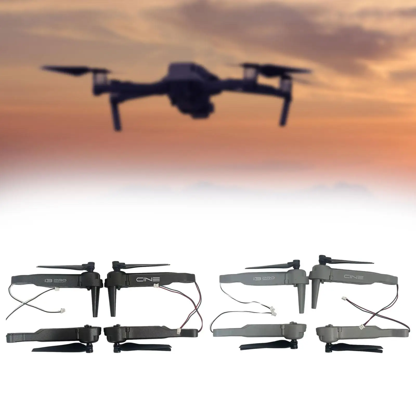 

Spare Motor Arm Set for Z908 Pro Drone with Front And Rear Engine Assembly