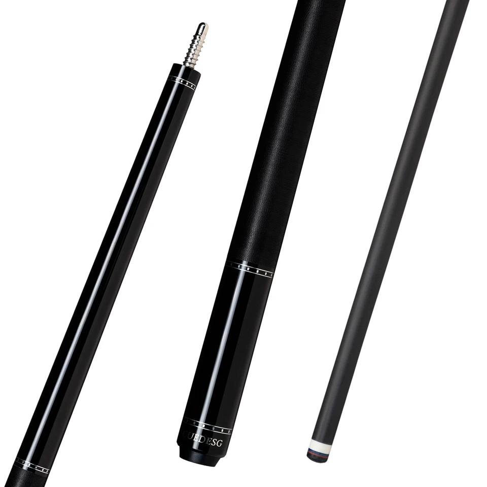 CUEDESG カーボンファイバービリヤードキュー、10.5mm/11.8mm/12.5mm