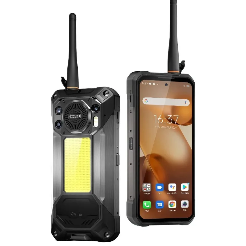 

Intercom three-proof smartphone dual card 5G dual card large battery camping light large volume waterproof