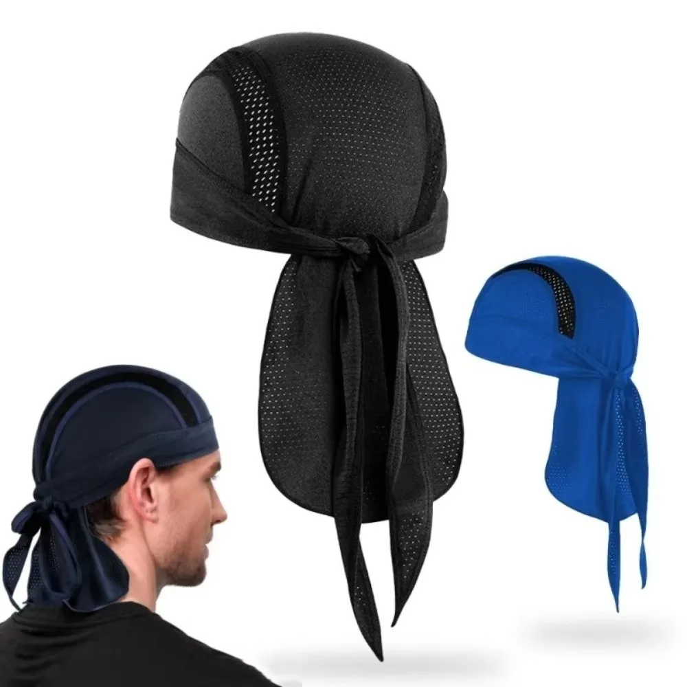 Unisex Design Quick Dry Headwrap Elasticity Fit Breathable Fabric Sports Running Beanie Helmet Compatible Moisture Wicking